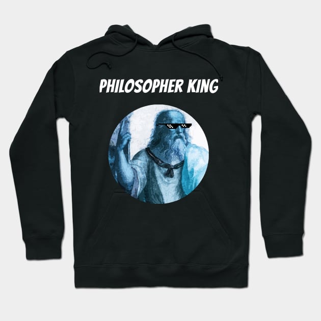 Philosopher King Hoodie by Roaming Millennial